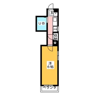 ロイヤル大磯【3階】の間取り