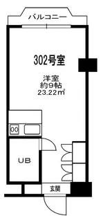 セントラルコート【3階】の間取り
