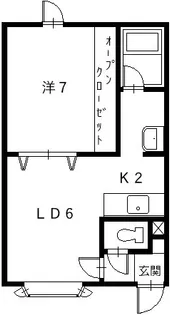 リテラIII【1階】の間取り