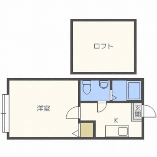 リファイン発寒中央【1階】の間取り
