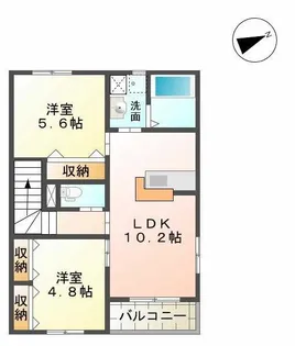 ラークヒル【2階】の間取り