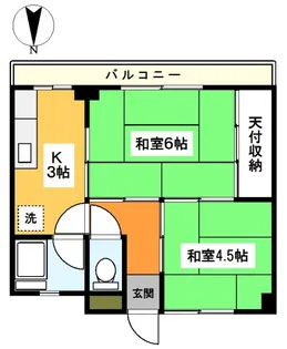 青木ビル【3階】の間取り