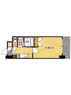 クラブオリエントNo102【13階】の間取り