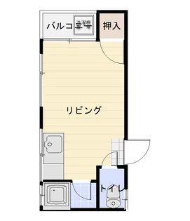 荘野ハイツ【1階】の間取り