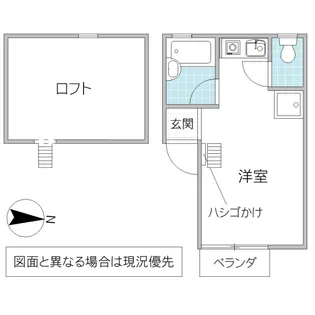 スタートハウス【3階】の間取り