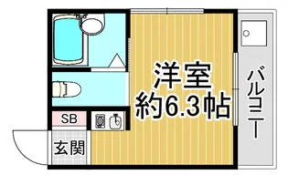 リベラールハイム【1階】の間取り