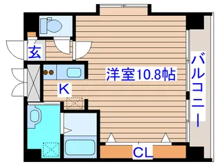 グランルシール・キワ【10階】の間取り