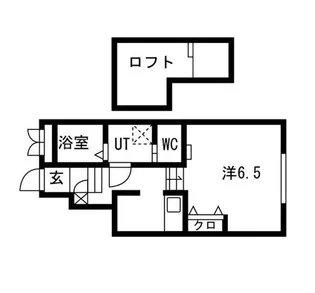 あんしん+明神町08-3007【1階】の間取り