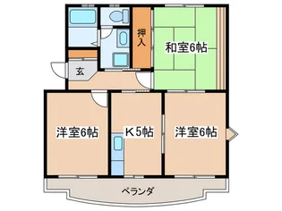 グリ-ンパレスの間取り