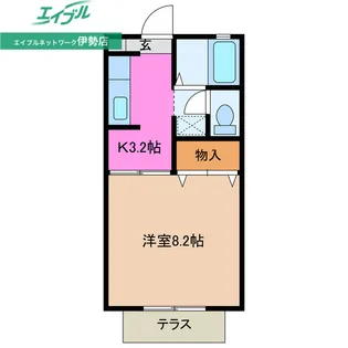 サトンパーク【1階】の間取り