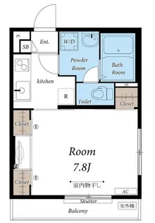 東京都稲城市矢野口【アパート】の間取り