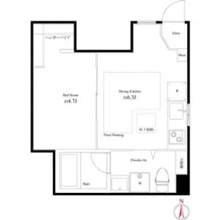 キングハウス新桜台【1階】の間取り