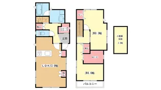 大阪府吹田市千里山月が丘【一戸建】の間取り