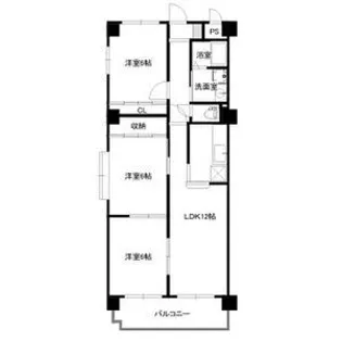 VIA EMILIA【5階】の間取り