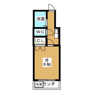 コーポ大新III【3階】の間取り