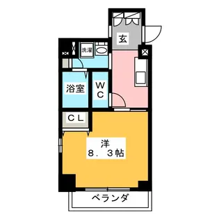 Verdesian【5階】の間取り