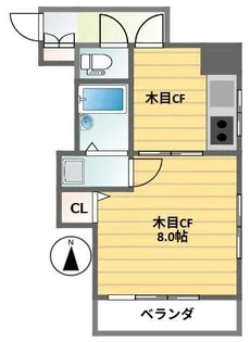 栗原ビル【2階】の間取り