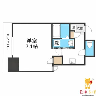 大阪府大阪市福島区海老江5【マンション】の間取り