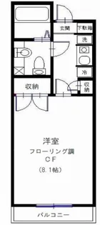 パシフィックコート【2階】の間取り