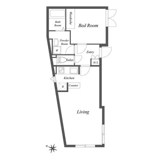 東京都文京区千石4【マンション】の間取り