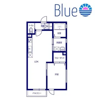 アールマンション【4階】の間取り