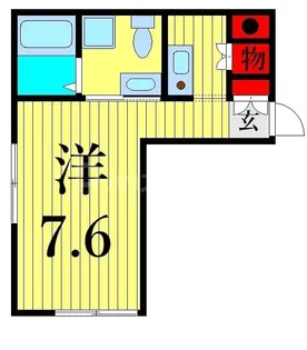イートス根岸B棟【4階】の間取り