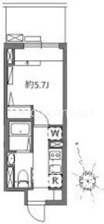 東京都世田谷区下馬5【マンション】の間取り