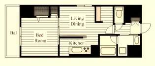 東京都台東区北上野2【マンション】の間取り