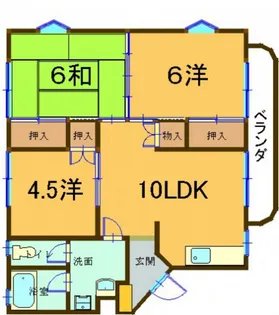 メゾンド温品【3階】の間取り