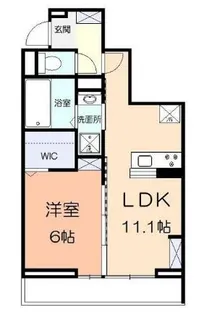 サンパティーク矢部【3階】の間取り