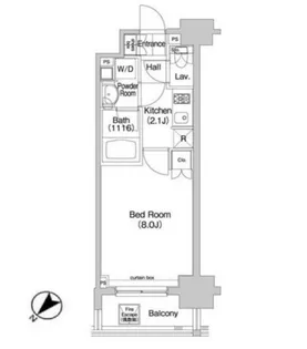 コンフォリア三田イースト【4階】の間取り