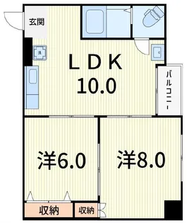 RAY【3階】の間取り