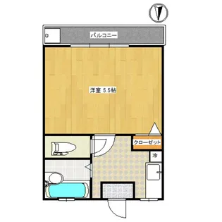 グリーンハイツ【1階】の間取り