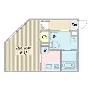 ベイルーム鶴見市場【3階】の間取り