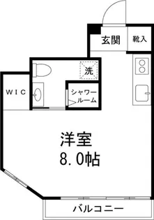 谷田貝ビル【2階】の間取り