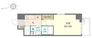 コンフォルト葛西【2階】の間取り