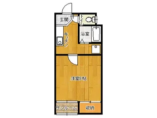 ハウスアライ?【1階】の間取り