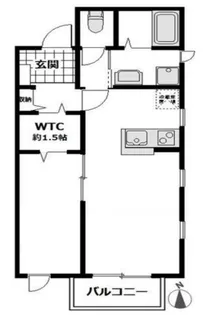 エールアンジュ【2階】の間取り