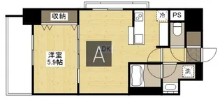 ロータス二葉の里【3階】の間取り