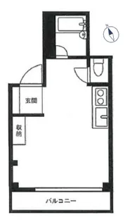 コアプラス立川みなみ【6階】の間取り
