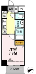 PLUM VILLAGE【3階】の間取り