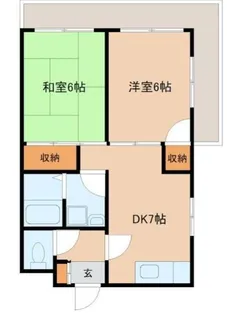 瀬川ビル【1階】の間取り