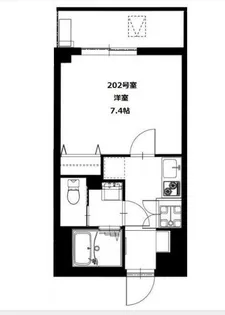 東京都荒川区西日暮里4【マンション】の間取り