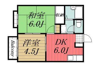 千葉県千葉市緑区おゆみ野5【アパート】の間取り