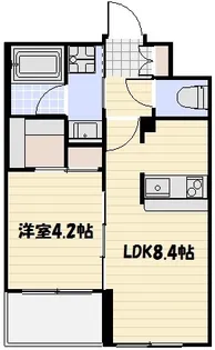 ロイヤルパークタウンB【3階】の間取り