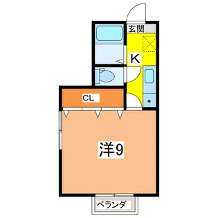 Light Corpo【2階】の間取り