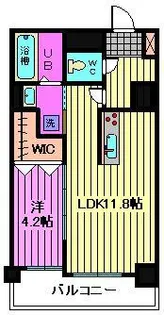 LIBR GRANT大宮【6階】の間取り