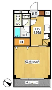 グリーンプラザ【3階】の間取り
