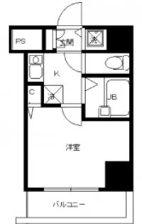 スカイコート巣鴨【12階】の間取り