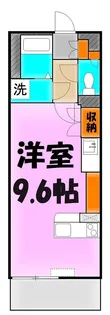 ハピネスルームNo12【3階】の間取り